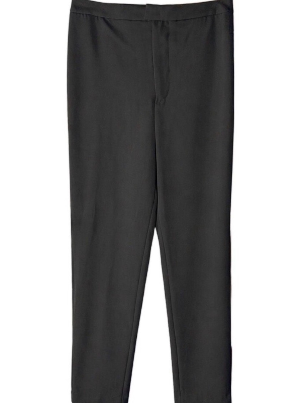 Reformation Black High Rise Straight Leg Trousers Pants Size 6 Work Office
